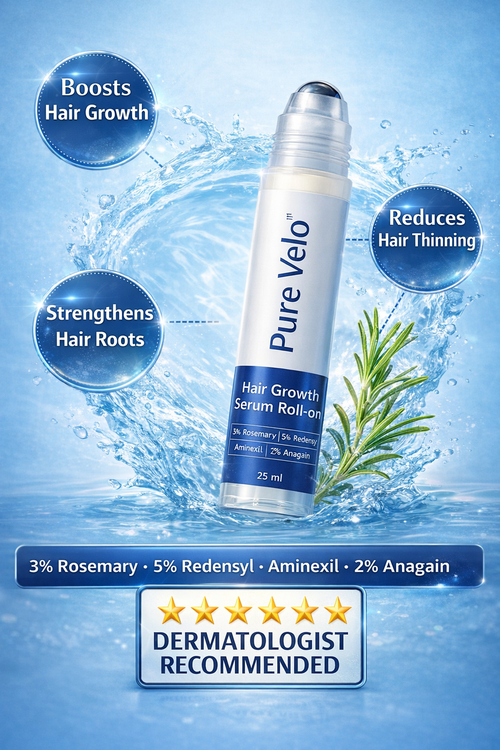 Pure Velo™ Hair Growth Roll-On (25ml)